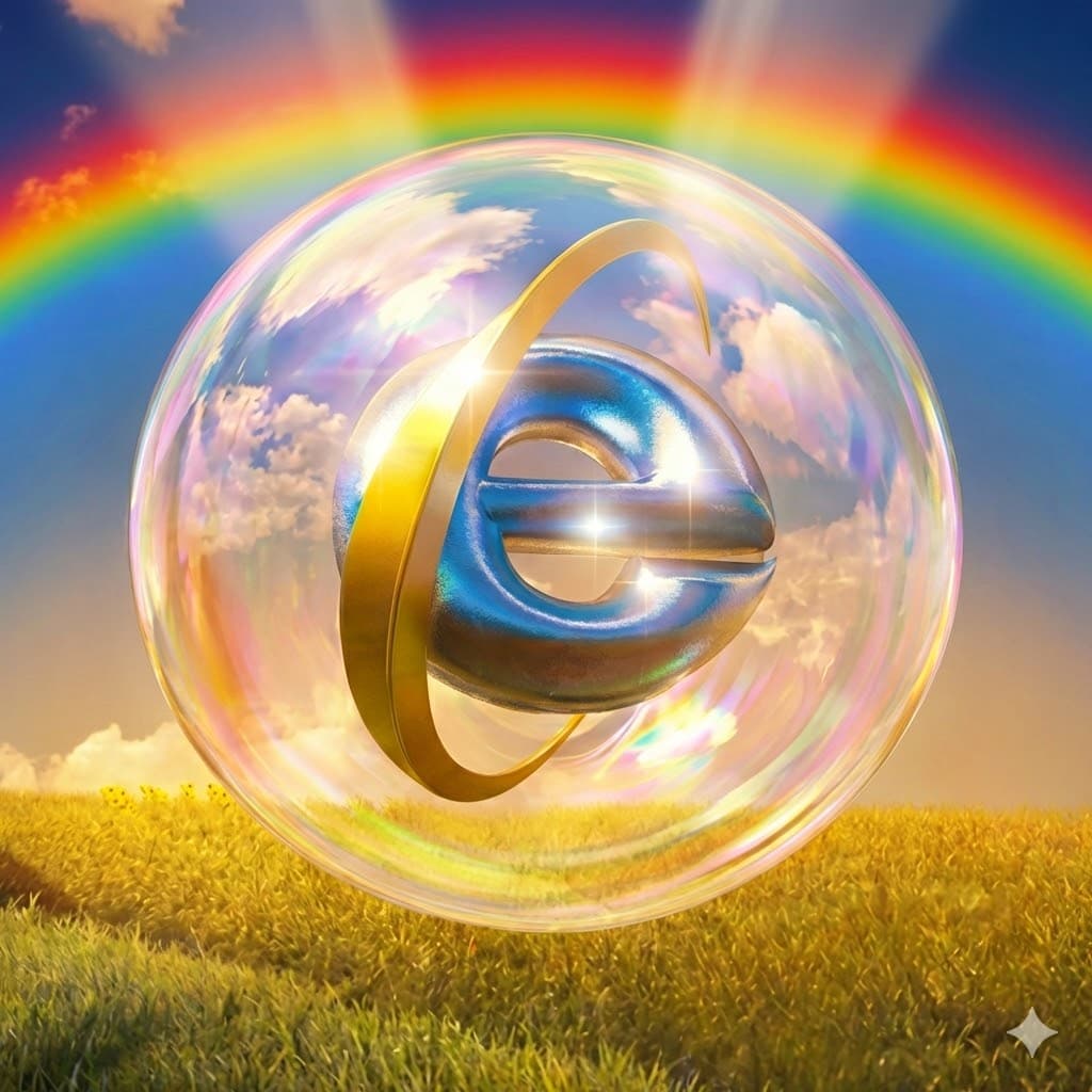 Internet Market Bubble logo